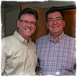District Administrator Jim Steel and Gary